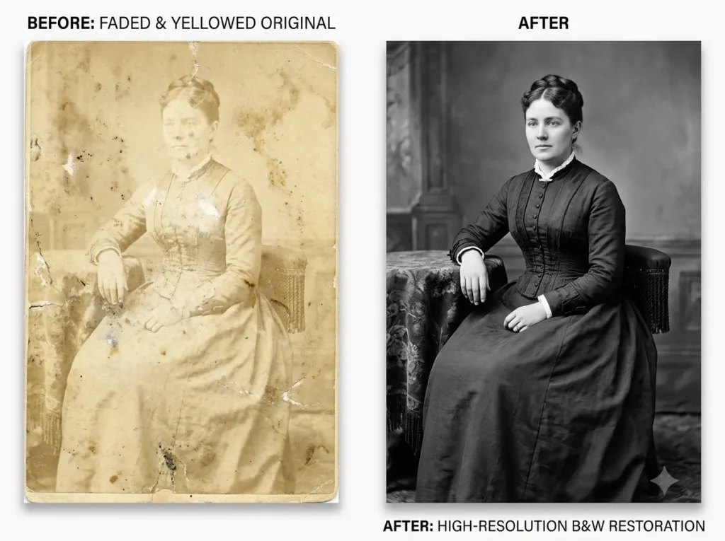 Removing Yellow Tints and Fading